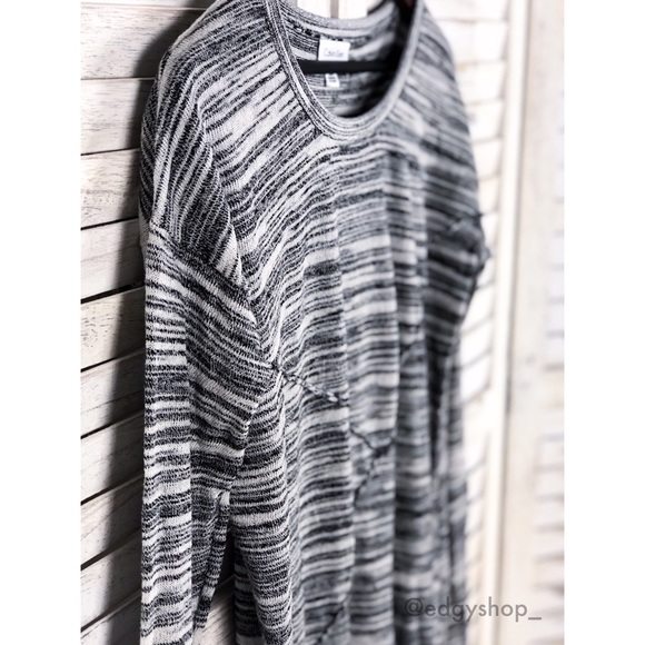 Calvin Klein | Spacedye Pieced Crewneck Sweater - Picture 2 of 6